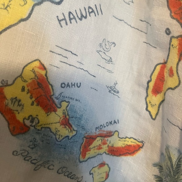 Anthropologie Lilka Hawaiian linen shorts coconut girl XS/S surfer girl vacay - Picture 6 of 7